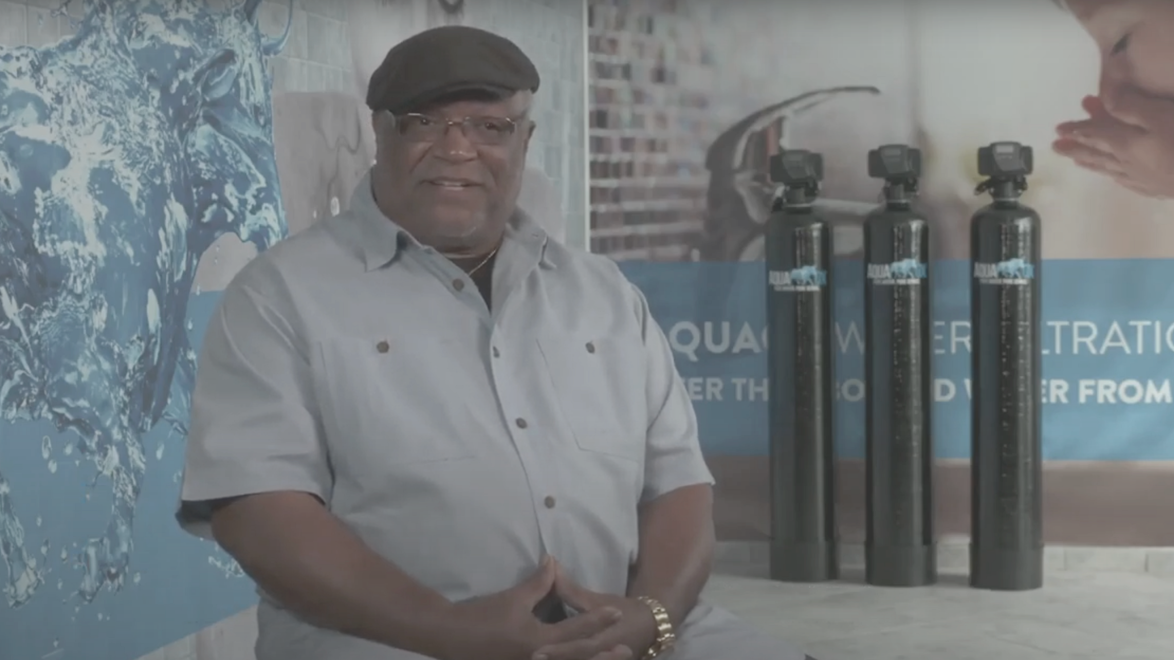 "The stinking chemicals that had contaminated the water so bad are no longer there. So drinking water now is more enjoyable."